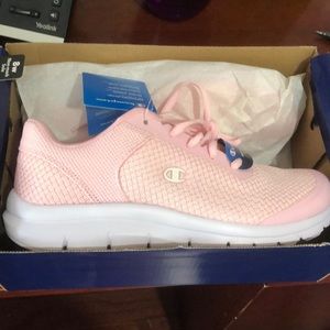 Pink champion tennis shoes NWT size 8